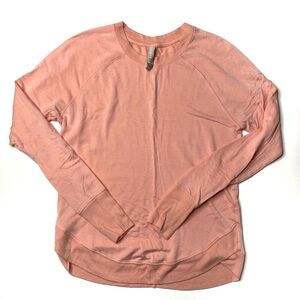 Athleta Mindset Sweatshirt Beach Peach